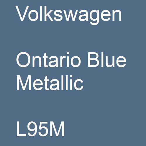 Volkswagen, Ontario Blue Metallic, L95M.